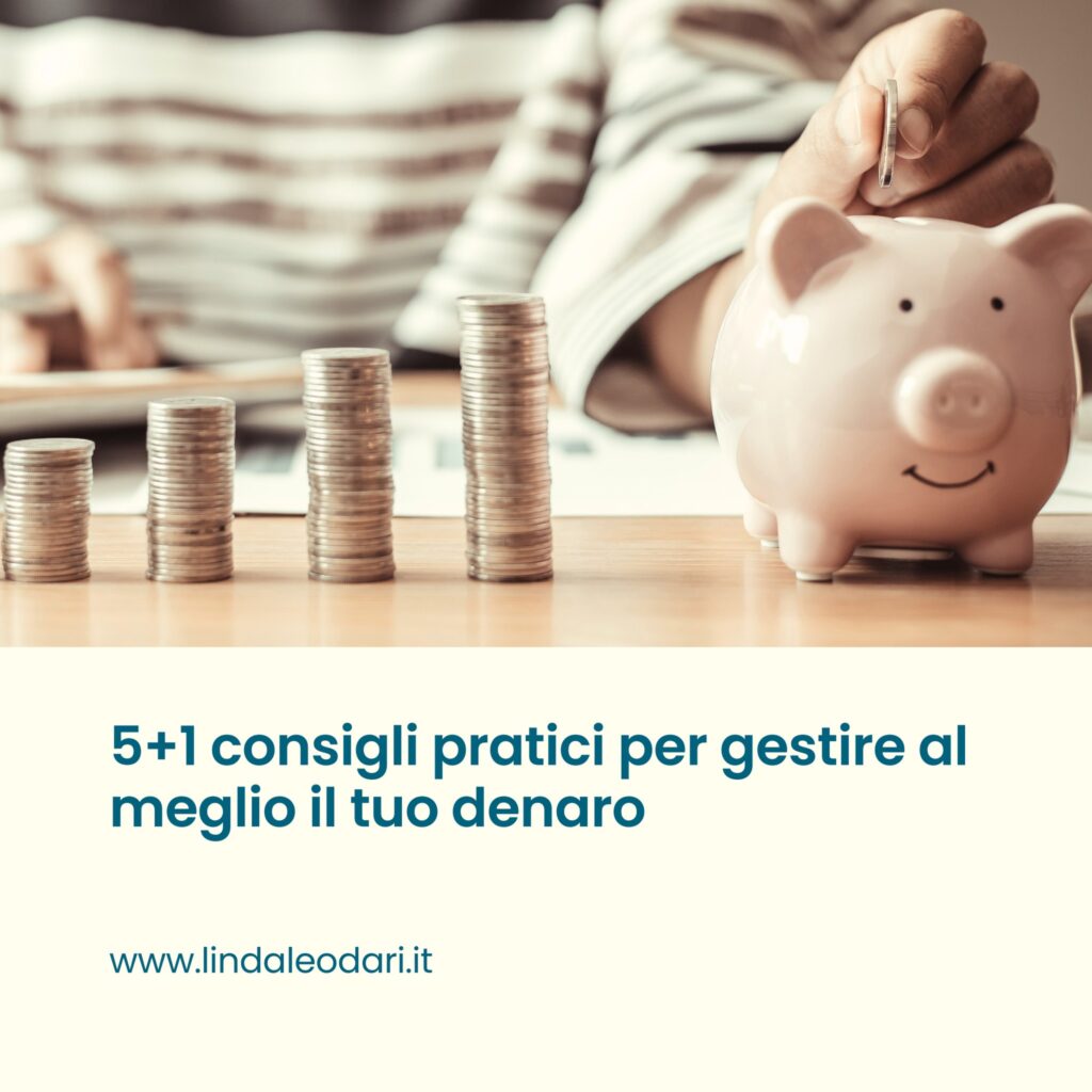 consigli gestire denaro