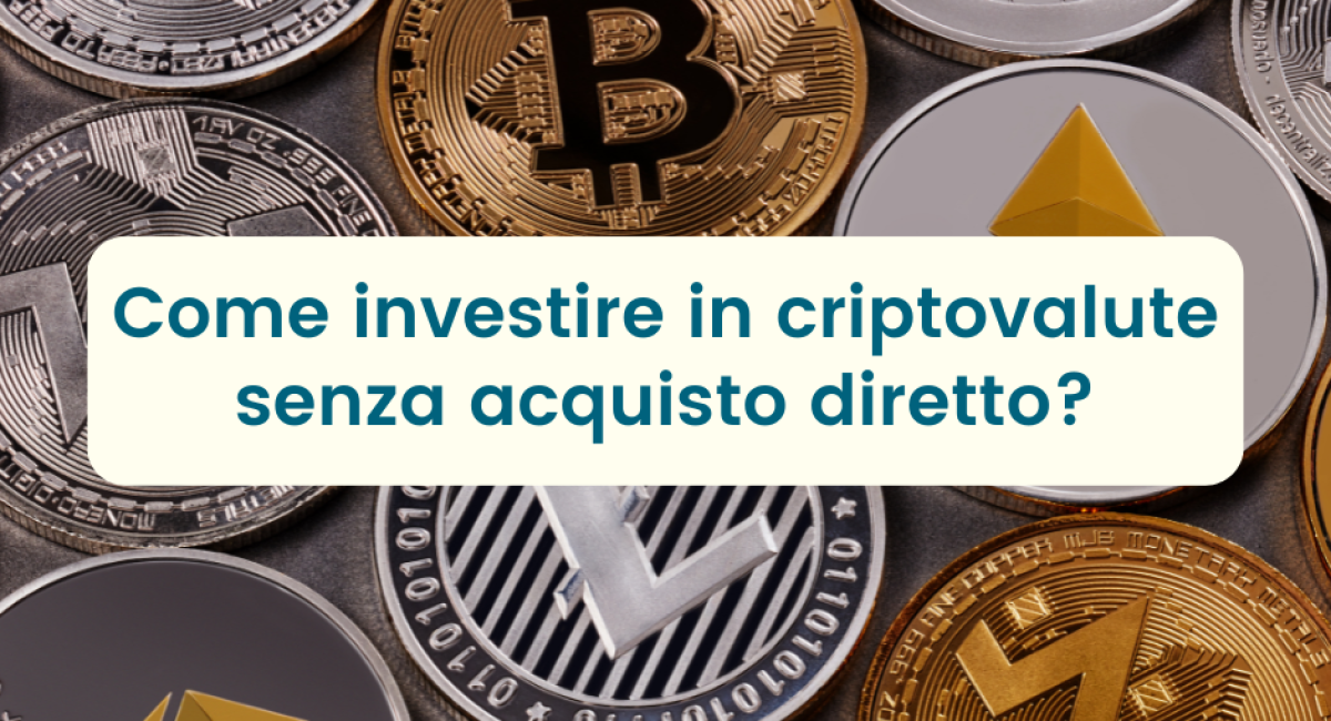 criptovalute senza acquisto diretto