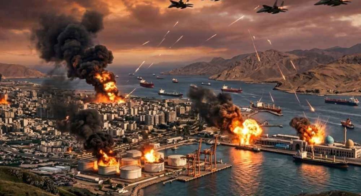 Guerra in Medio Oriente con attacchi su città e porto petrolifero e impatto sui mercati finanziari globali